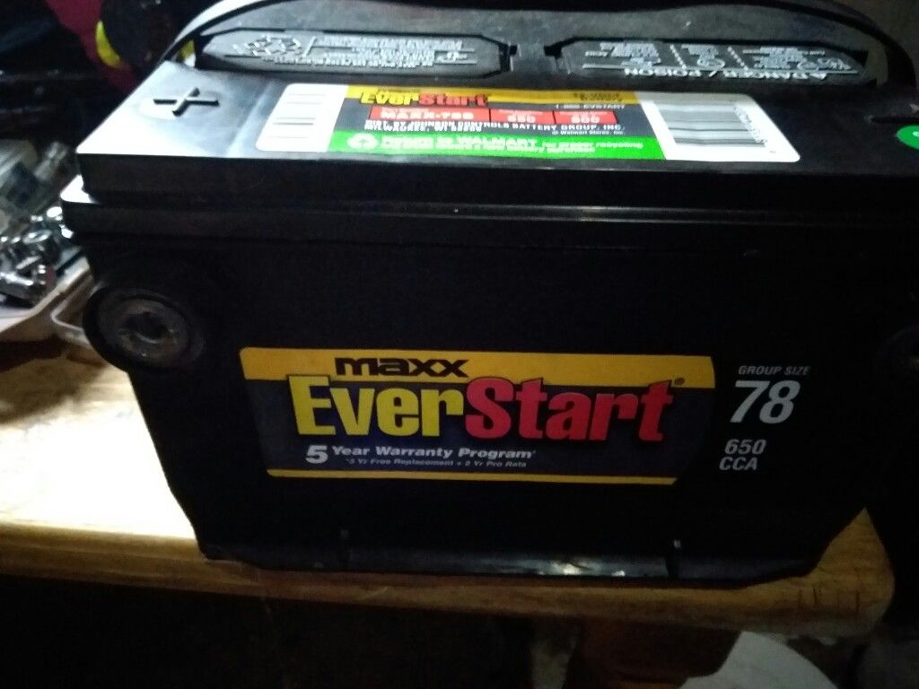EverStart Maxx car battery