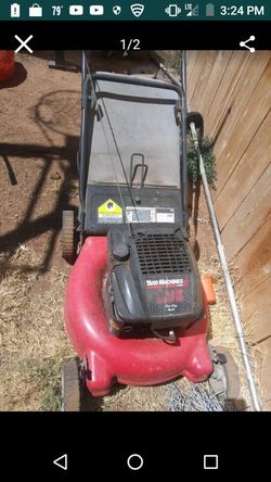 Yard machines lawn mower