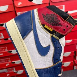 Jordan 1 High Union Ls Angeles Blue Toe