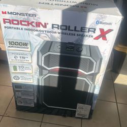 Monster Rockin Roller X Bluetooth Speaker