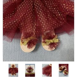 Polka Dot Tutu Skirt Set