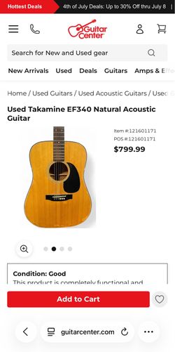 Takamine EF340