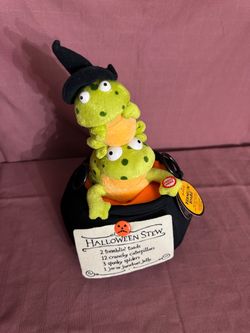 Hallmark Halloween Animatronic Trembling Toads Witches Stew Sound Motion Light