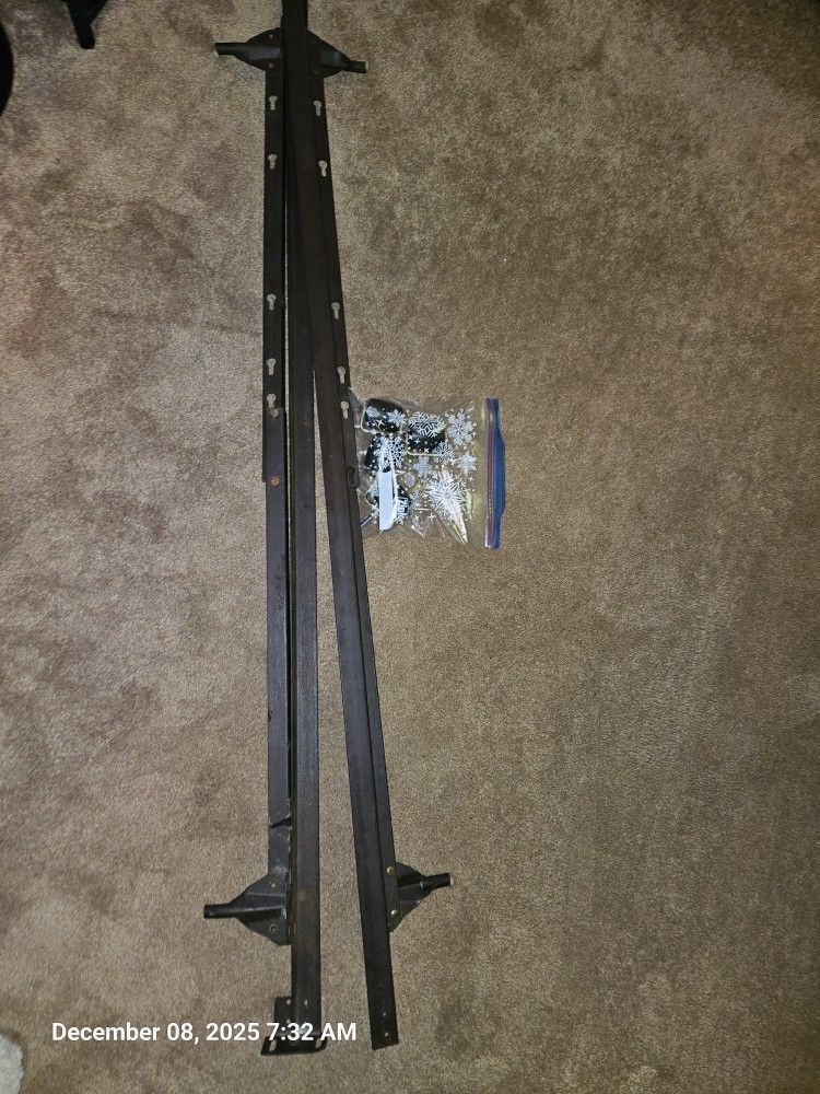 Queen Bed Rails With Rollers