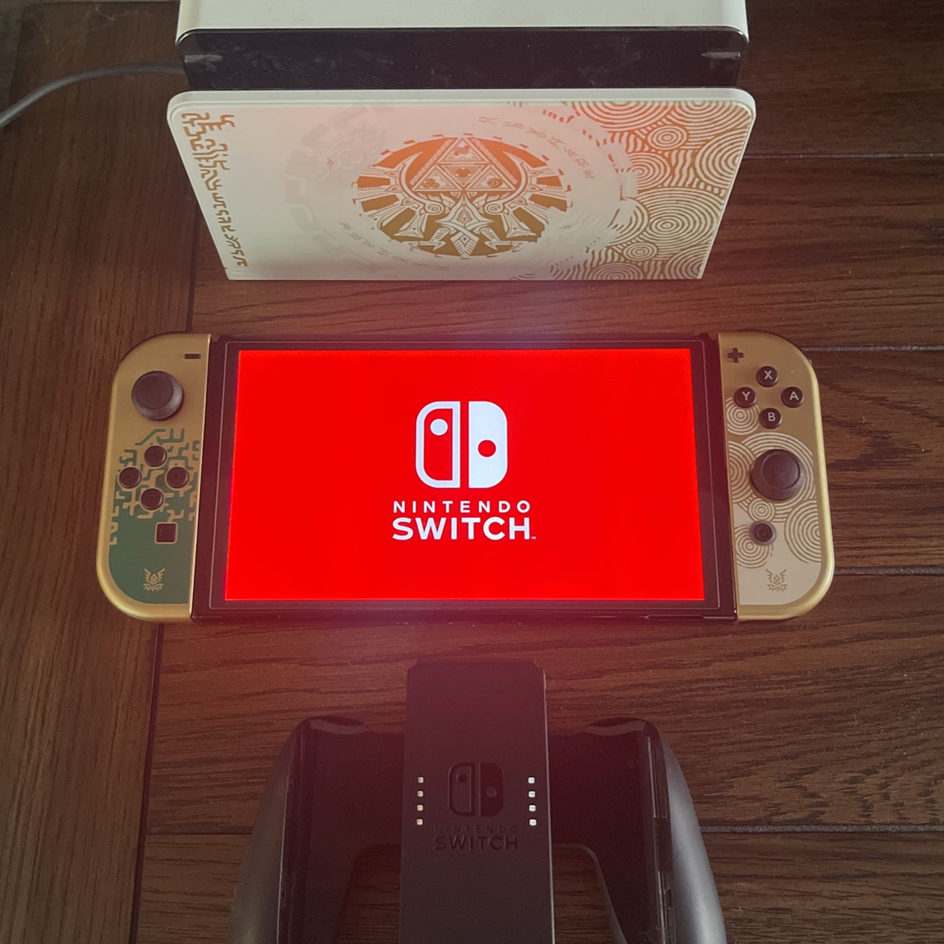 Nintendo Switch - OLED Model Zelda Edition With 512 GB Micro SD