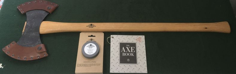GRÄNSFORS DOUBLE BIT WORK AXE