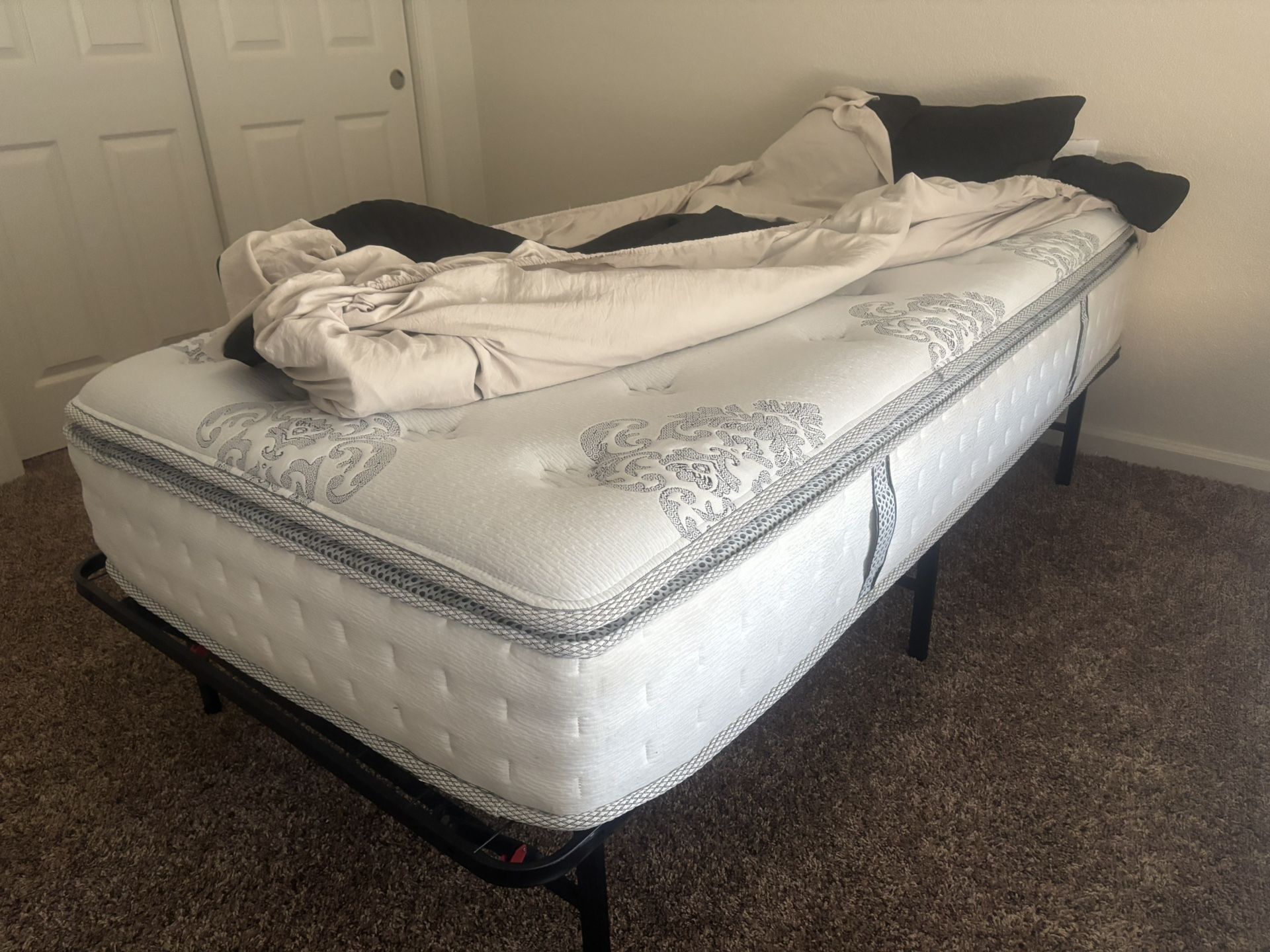 Twin Bed with Frame