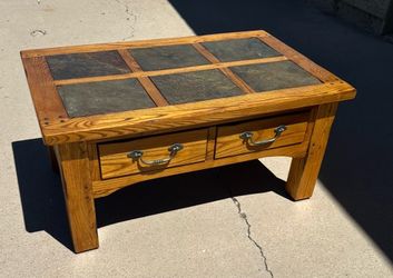 Coffee table and 2 end tables