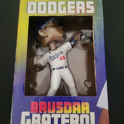 BRUSDAR GRATEROL BOBBLEHEAD LOS ANGELES DODGERS SGA 4/13/24 NEW!