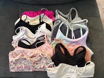 Girls sports bras