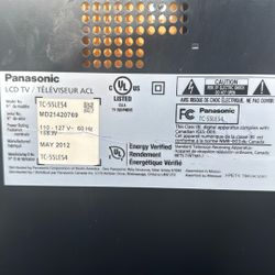 Panasonic Lcd Television