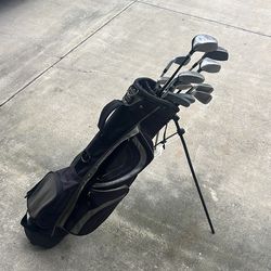 Golf Bag and Clubs