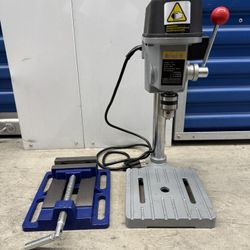340W Mini Bench Drill Press, Mini Table Drill, and 4 in. Light Duty Drill Press Vise