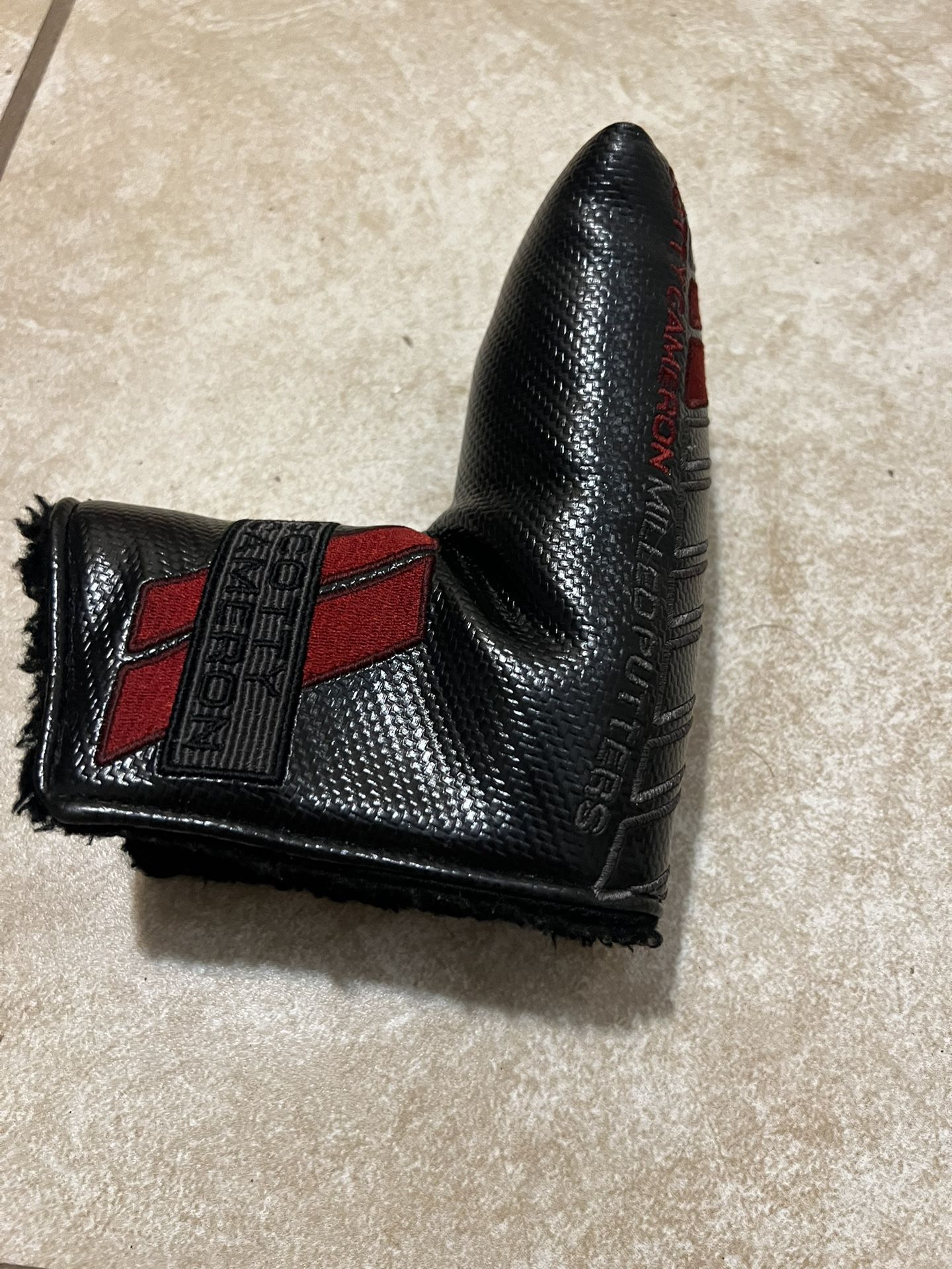 Titleist Scotty Cameron Milled Blade Putter Head Cover