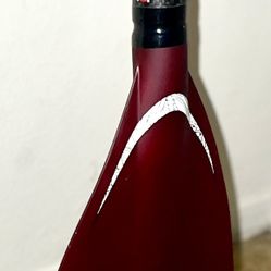 Stand Up Paddle Adjustable Carbon Shaft, Fiberglass Blade High End New Red Feather By AQUAGLIDE