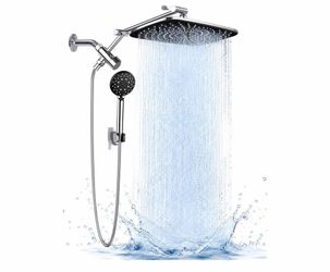 Dual Shower Head Combo with Handheld