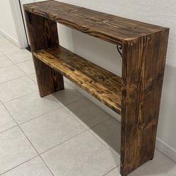 Wood Entryway Table