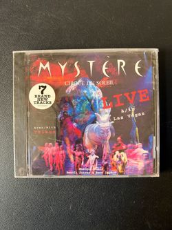Cirque Du Soleil Mystere Live CD 1996 Las Vegas New Sealed