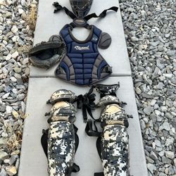 Full catchers gear+glove