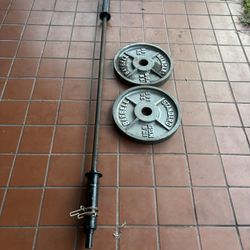 Weight Set with Bar
