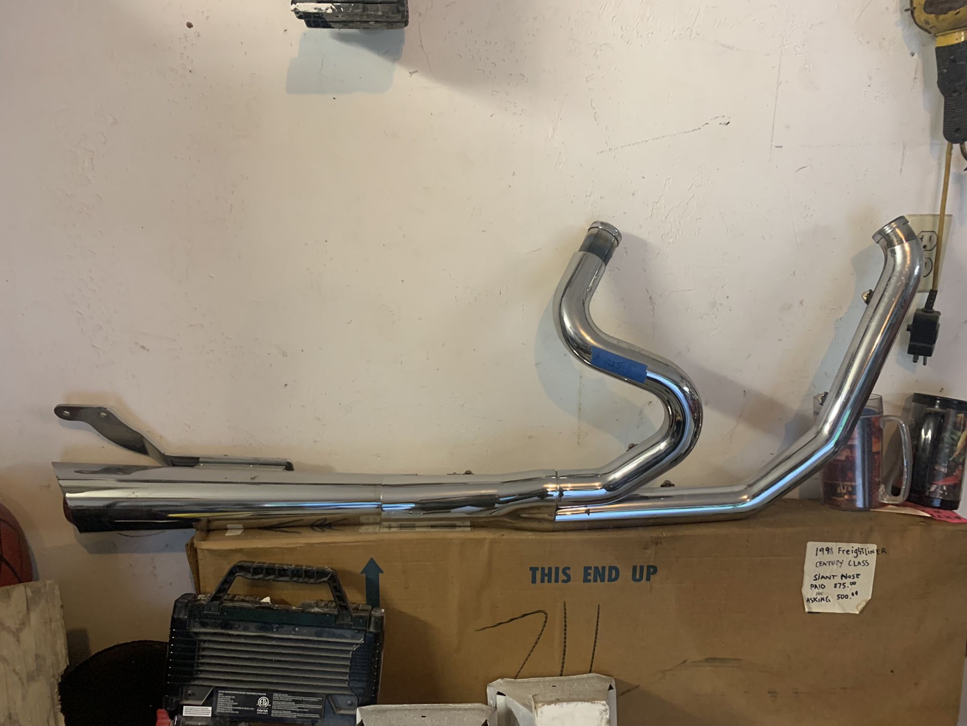 Harley Davidson Fat boy Pipes