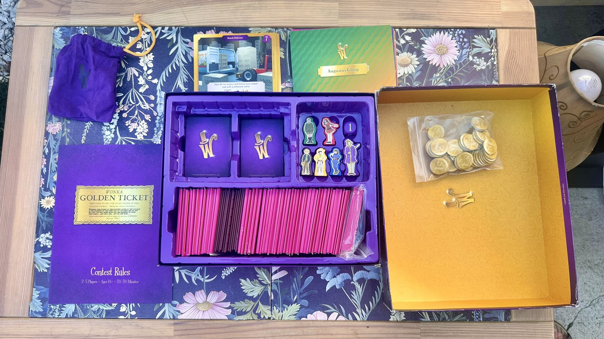 ๐ฒ The Golden Ticket Game โ Willy Wonka Board Game (Complete Set!)