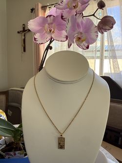 Cadena y medalla para primera comunión