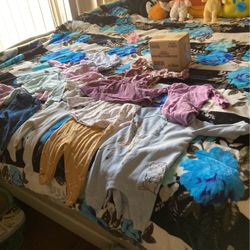 Baby Girl Clothes/items 0-3 Months