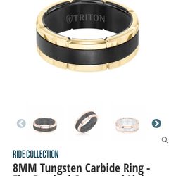 Men’s Tungsten Carbine Wedding Ring