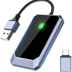 Wireless Carplay Adapter, Converts Wired to Wireless carplay Adapter for iPhone, Wireless Control Plug & Play Carplay for Cars from 2017 & for Apple i