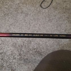 Quantum Lite 6' Baitcasting Pole With Bantam Curado #201 Reel.