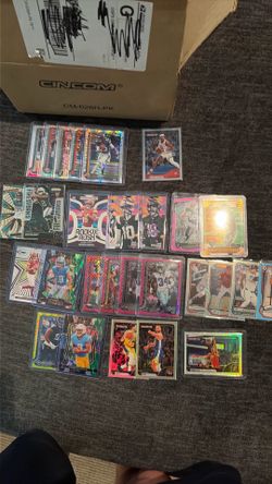 LARGE ROOKIE LOT W/STARS # CARDS , TONS OF COLORED CARDS , INSERTS , ETC NFL NBA MLB ALL NEW GREAT CARDS ONLY 120.00 DOLLARS