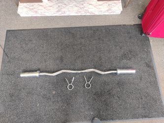 Olympic curl bar
