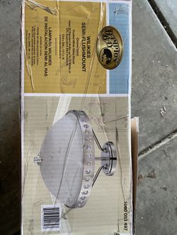 Semi Flush Mount Light