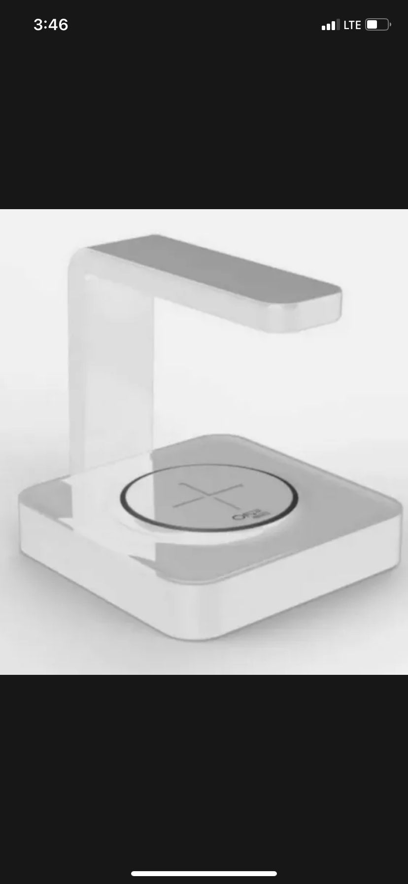 UV SANITIZER & FAST WIRELESS iPhone or Android CHARGER 10W ~Kills 99.9% of Germs