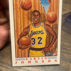 1992 Fleer Earvin Johnson 