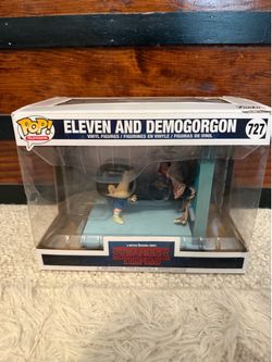 Stranger things Eleven and demodog Funko pop