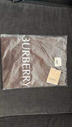 BROWN burberry shirt- Size L
