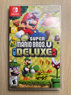 New Super Mario Bros U Deluxe for Nintendo switch