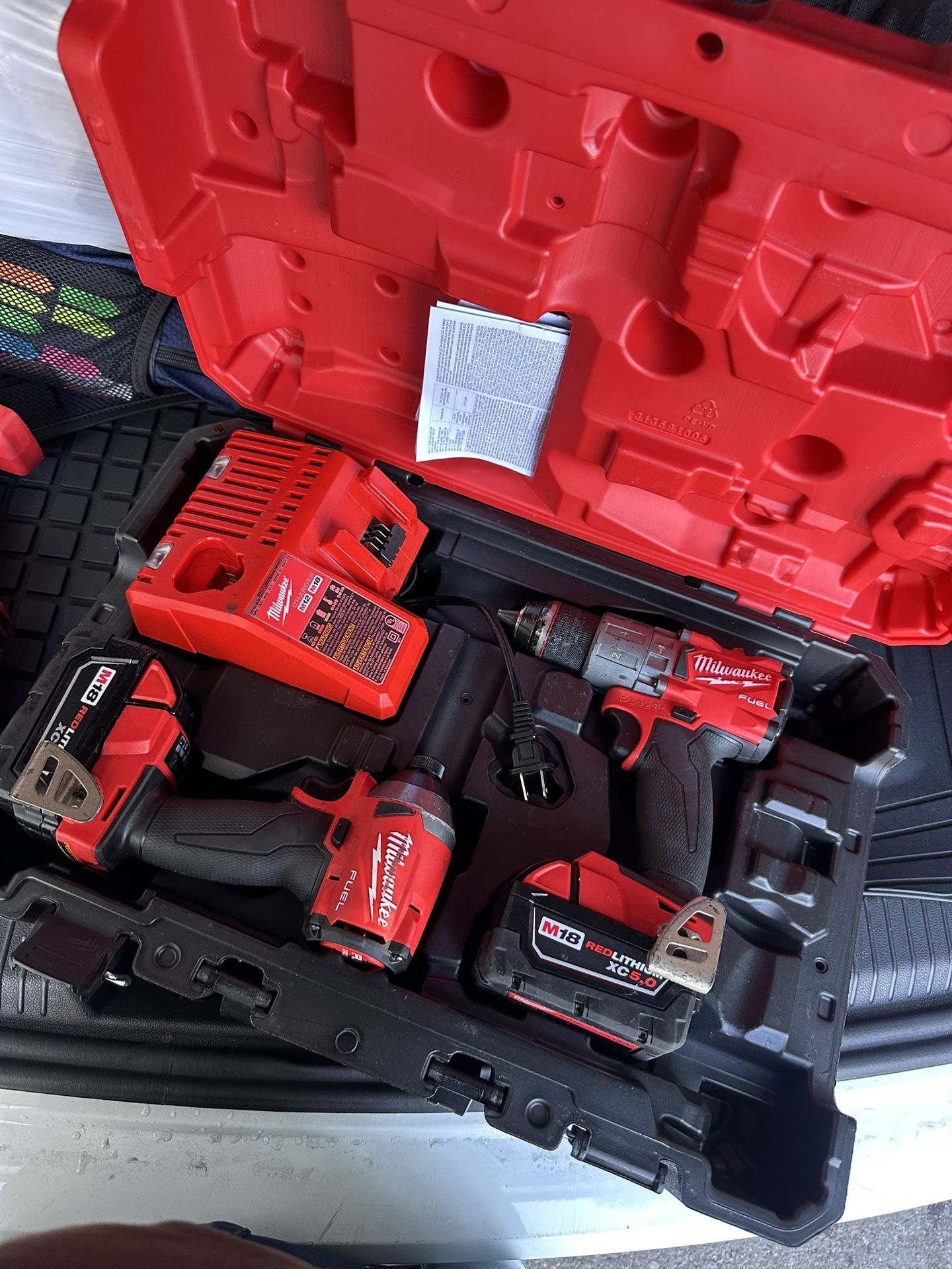 Milwaukee Drill, Impact & Sawzall Bundle