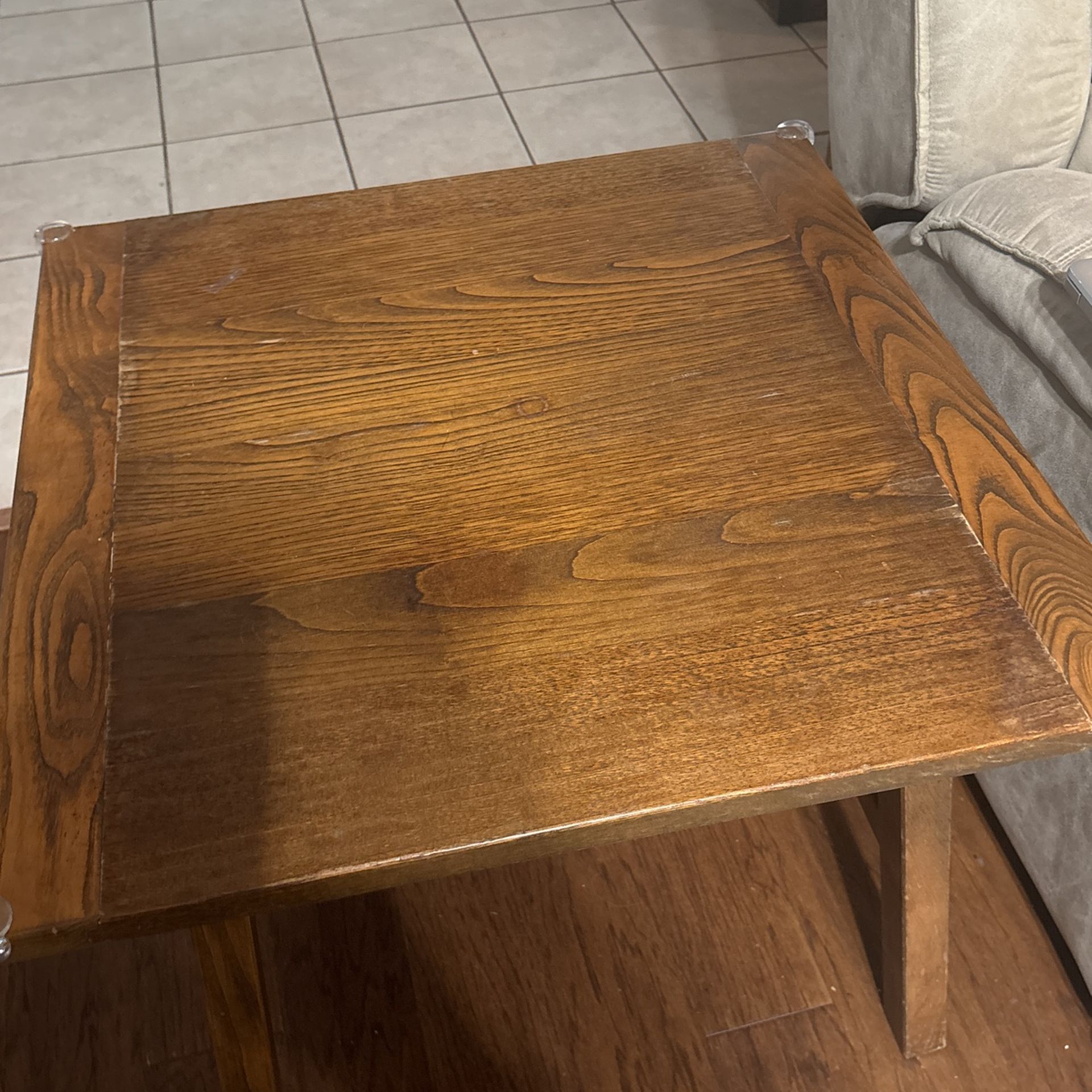 Oak End Table Free