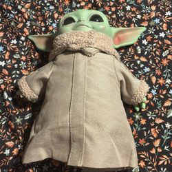 Baby Yoda Toy Hard Head Soft Body