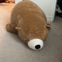 Giant long bear plushie 
