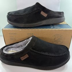 New DEARFOAMS Men's Memory Foam Washable In/Outdoor Slippers - Size XL(13-14)