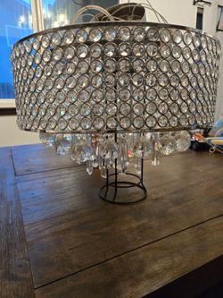 Real crystal cake chandelier