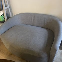 Oversized Swivel Chair