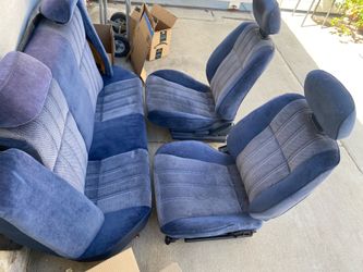 Front and rear seats honda civic sedan Ef 88-91