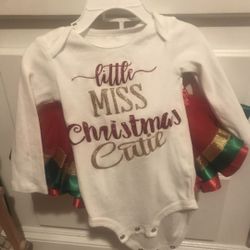 12 month xmas outfit 4 Pc Set