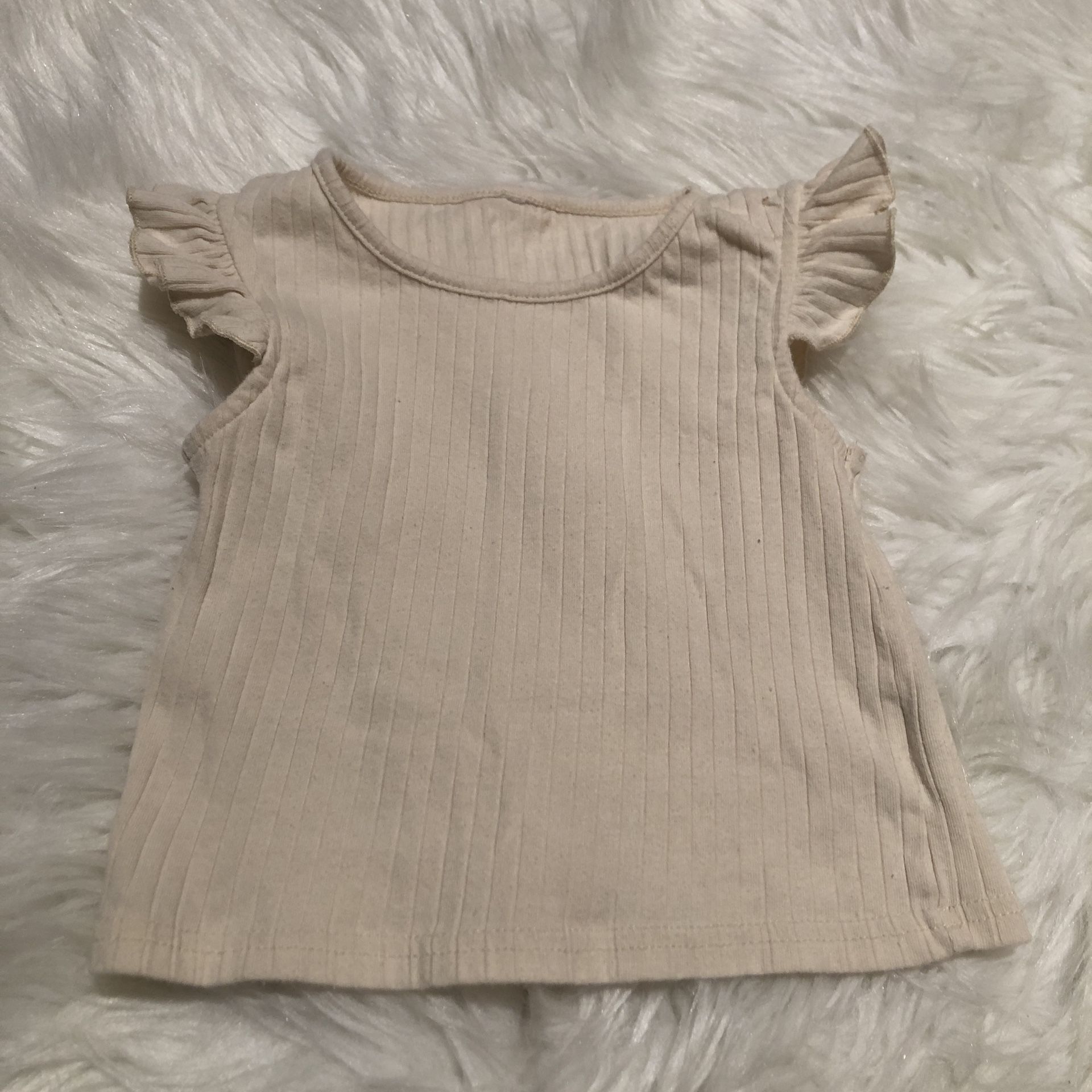 Cream/beige 2T toddler girl shirt/top