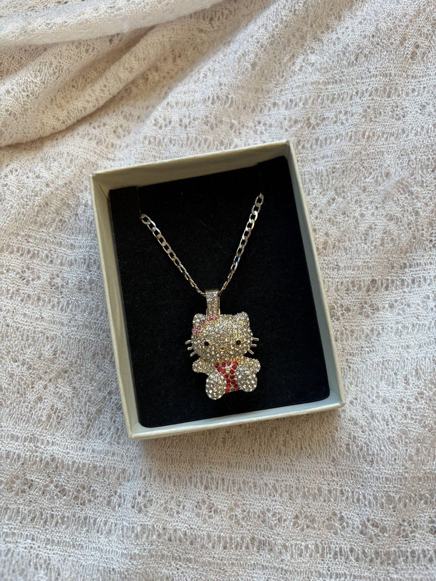 Bling Hello Kitty Necklace